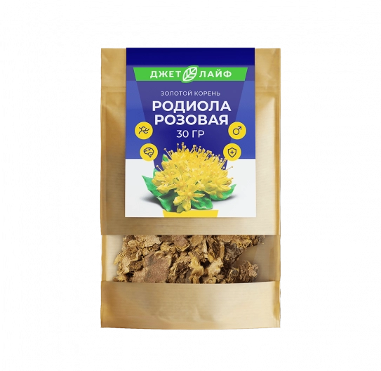 Корень родиолы розовой сухой 30 гр